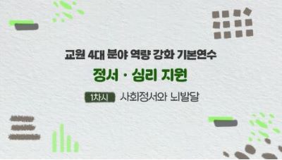 교원 4대 분야(역량 강화) 기본연수-3. 정서 · 심리 지원 썸네일 이미지